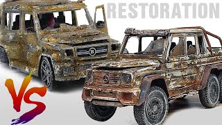 Restoration Abandoned Brabus Mercedes Benz G65 AMG vs Mercedes Benz G63 AMG 6x6