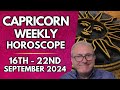 Capricorn Horoscope -  Weekly Astrology 16th to 22nd September 2024