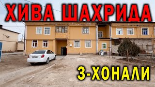 ХИВА ШАХАР🔥КОСМОБОДДА БРАВО ДУКОН ЁНИДА🔥3-ХОНАЛИ 70.КВ.М КВАРТИРА🔥СРОЧНО СОТИЛАДИ🔥