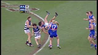 HUGE MARK James/Jimmy Bartel Speckie/Hanger Geelong Cats AFL 2004