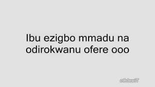 Osita Osadebe:ezigbo mmadu adiro nfecha