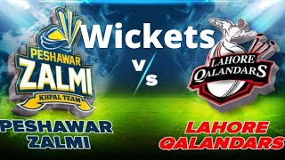Lahore Qalandars Vs Peshawar Zalmi Wickets Highlights | PSL 5 2020