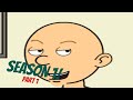 Classic Caillou Gets Grounded: Season 1 Compilation (Part 1) (90 Minutes of Cringe)