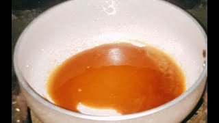 How to make perfect caramel || চিনির ক্যারামেল তৈরির সহজ পদ্ধতি | গোল্ডেন সিরাপ তৈরি | Sugar Caramel