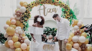 Aza's 1st Birthday Party!! | Sunflower Themed