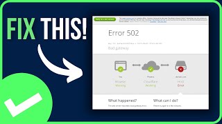 [FIXED] BAD GATEWAY ERROR CODE 502 | How to Fix Error Code 502 Bad Gateway 2024