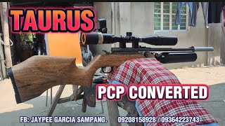 TAURUS PCP CONVERTED Grouping Test in Action