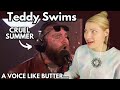 Vocal Coach/Musician Reacts: TEDDY SWIMS 'Cruel Summer' Taylor Swift Cover - In Depth Analysis!