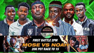 SUNDAY MONEY MATCH|MOSE VS NOAH|RACE TO 15|20K POT