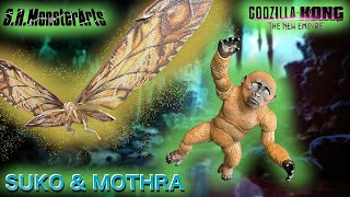 SHモンスターアーツ スーコ \u0026 モスラ  【S.H.MonsterArts】 SUKO \u0026 MOTHRA FROM GODZILLA × KONG: THE NEW EMPIRE