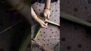 துடைப்பம் கட்டுவது எப்படி❓/ how to make coconut brooms