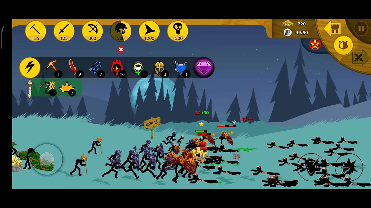 Stick War Legacy Night 18 Endless Deads Youtube