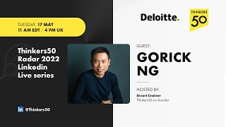 Thinkers50 2022 Radar LinkedIn Live with Gorick Ng