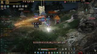 [黒い砂漠] 2017.01.10 拠点戦 [ScV] / Black Desert JP Awakening Witch node war