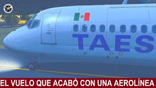 El Accidente Que Acabó Con Una Aerolínea En México - Vuelo del DC-9 de TAESA