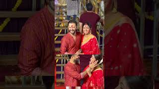 Vatsal and Ishita at Durga Pooja || #shortvideo