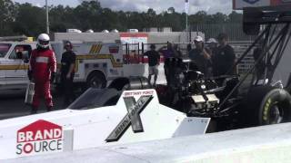 Brittany Force-Top Fuel Testing