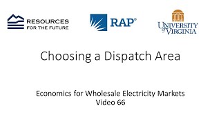 Economics #66: Choosing a Dispatch Area