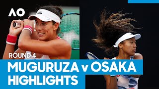 Garbiñe Muguruza vs Naomi Osaka Match Highlights (4R) | Australian Open 2021