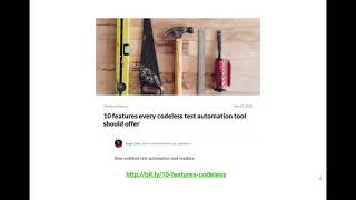 A Guide to Codeless Test Automation with Selenium IDE by Dave Haeffner