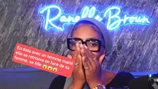 Rediff Ranelle Brown : En date avec un homme marié, elle se retrouve en face de sa femme, sa fille 😱