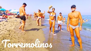 Gay Beach Walk - LGBT Playa El Bajondillo, Torremolinos, Spain, Costa del Sol