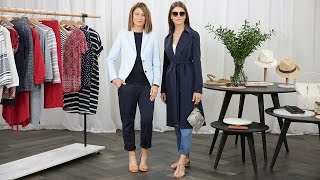 The Styling Studio - How to Wear The Draped Navy Trench