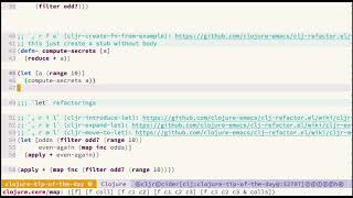 Clojure Tip of the Day - Episode 7: clj-refactor