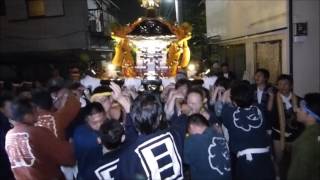 平成28年度 四つ木 白髭神社例大祭 宵宮  【 宮入り道中 編 】