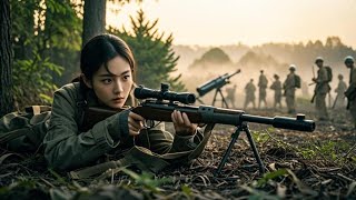 【Movie】日軍暗中佈置6門超級榴彈砲，沒想共軍女狙擊手早已瞄準，只開兩槍就全部摧毀！ Kungfu丨抗戰丨狙擊手