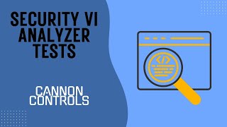 Security VI Analyzer Tests