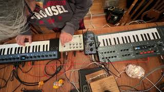 Modal Electronic's Cobalt 5s processed by Hologram Microcosm and Arturia Minifreak AMBIENT LIVE Jam