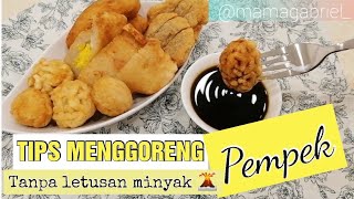 TIPS MENGGORENG PEMPEK ASLI PALEMBANG TANPA LETUSAN MINYAK WITH MEGA LESTARY