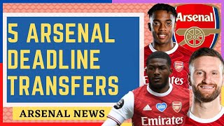 Arsenal Completes 5 Five Transfers On DeadLine Day | Arsenal Transfer News#ARSENALPODCAST