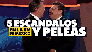 5 ESCÁNDALOS Y PELEAS EN PROGRAMAS TV EN MÉXICO ¡EN VIVO!