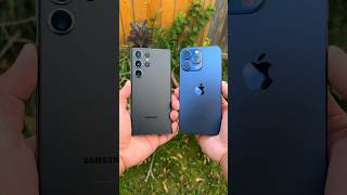 iPhone 15 Pro Max vs Galaxy S23 Ultra video zoom test! #galaxys23ultra #iphone15promax