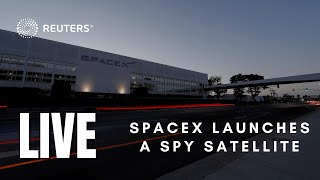 LIVE: SpaceX launches a spy satellite