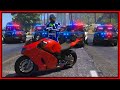 GTA 5 Roleplay - trolling cops in worlds FASTEST bike | RedlineRP