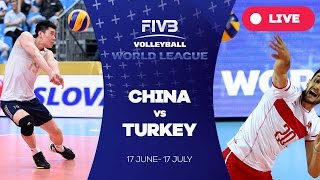 China v Turkey- Group 2: 2016 FIVB Volleyball World League