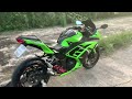 รีวิว ninja300 เขียวดำหล่อๆ l topkrafsuperbike l