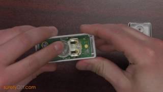 How to Replace the Battery in a 2GIG Wireless Doorbell