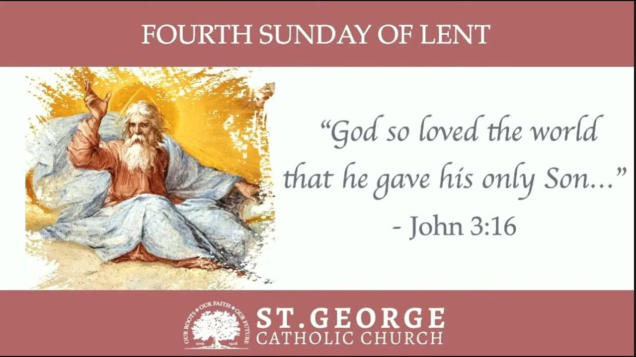 St. George Catholic Church, 4th Sunday Of Lent, March 14, 2021 - YouTube