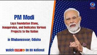 PM Modi Lays Foundation Stone, Inaugurates, and Dedicates Various Projects to the Nation