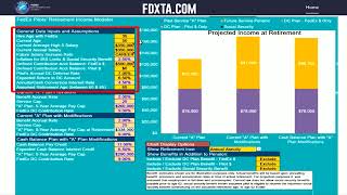 FedEx Pilots' Retirement Income Modeler