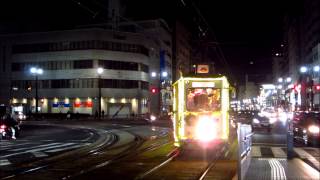 広島電鉄 クリスマス電車　(2012年度)