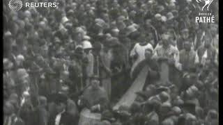 RELIGION: Catholic emancipation Thanksgiving Service in Westminster Cathedral (1929)