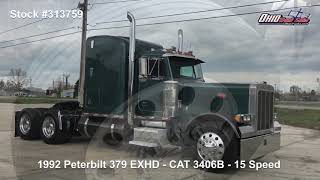 1992 PETERBILT 379EXHD For Sale