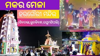 Makar Mela ମକର ମେଳା,ହରଗୌରୀ ମନ୍ଦିର (ଶିବତଲା,ଲୁଚକିବନ୍ଧ,ରଘୁମଣିପାଲି)