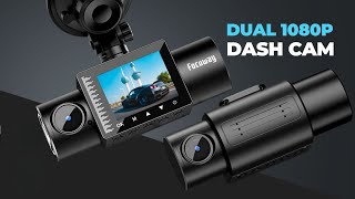 FocuWay Dash Cam Front and Rear: Dual 1080P Clarity! | Review