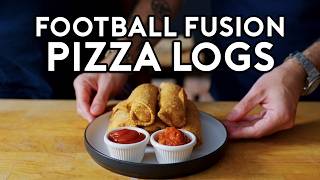 Deep Fried Ham & Cheese Pizza Logs | Football Fusion